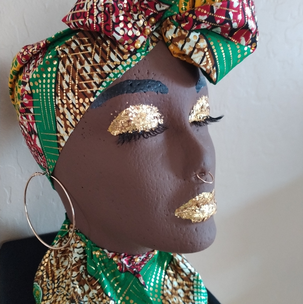 Special order African weighted Handmade  Planter